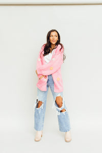 Flower Feign Cardigan