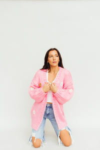 Flower Feign Cardigan