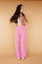 Load image into Gallery viewer, Came For The Cargo Pants (Pink)