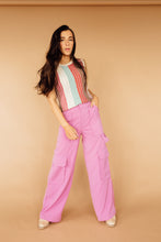 Load image into Gallery viewer, Came For The Cargo Pants (Pink)
