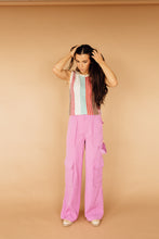 Load image into Gallery viewer, Came For The Cargo Pants (Pink)