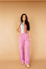 Load image into Gallery viewer, Came For The Cargo Pants (Pink)
