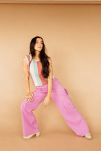 Load image into Gallery viewer, Came For The Cargo Pants (Pink)