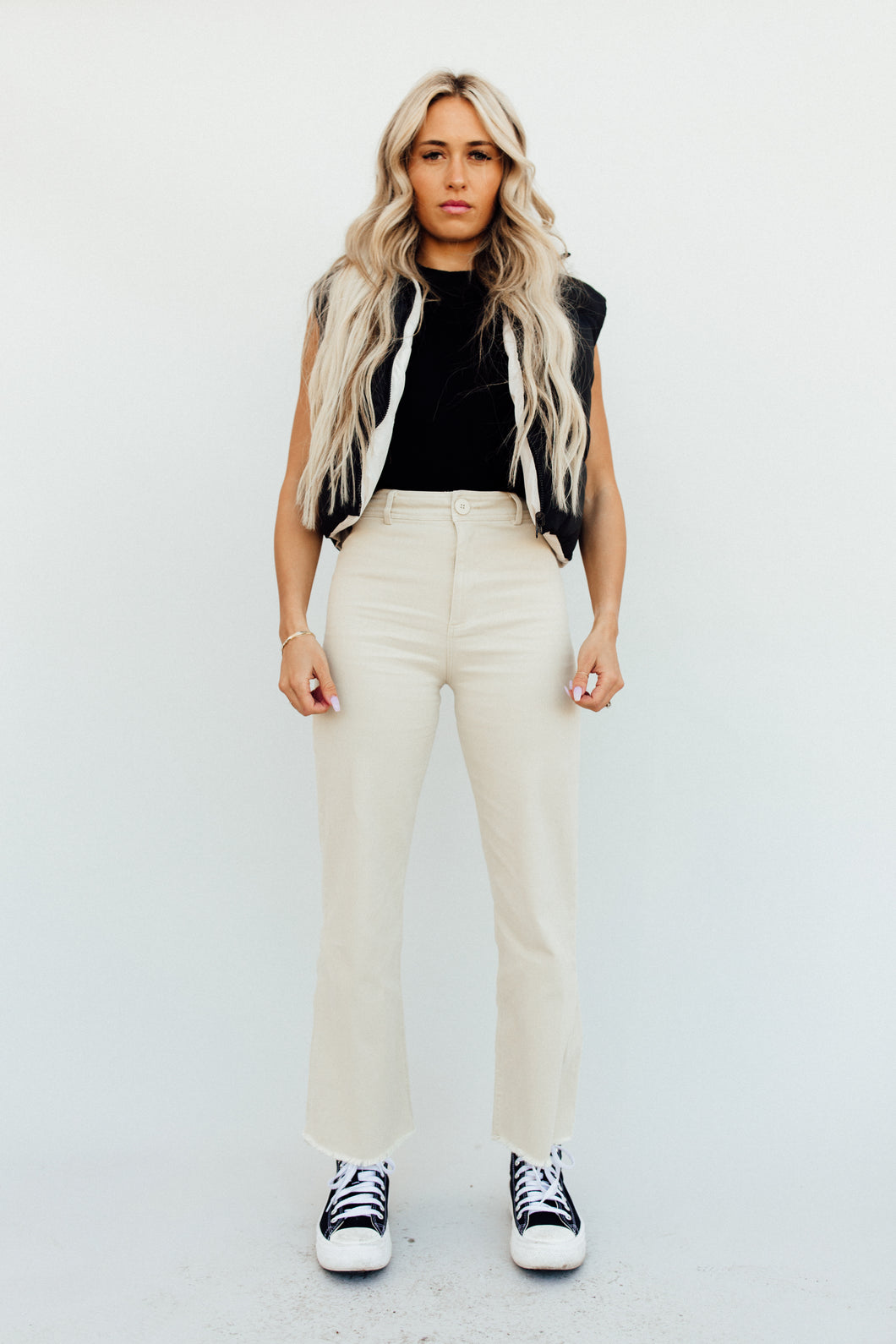 Lil Miss Thang Pants (Cream) *RESTOCKED*