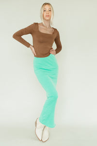 Teal the Deal Skirt (XS-L)