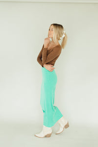 Teal the Deal Skirt (XS-L)