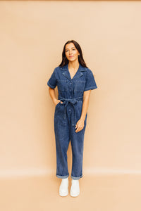 Hot Girl Jumpsuit (Denim)