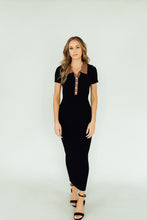 Load image into Gallery viewer, Hug Me Tight Dress (Black)
