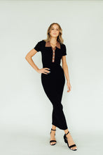 Load image into Gallery viewer, Hug Me Tight Dress (Black)