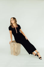Load image into Gallery viewer, Hug Me Tight Dress (Black)