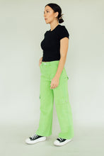 Load image into Gallery viewer, Tough Love Cargo Pants (green)