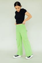 Load image into Gallery viewer, Tough Love Cargo Pants (green)