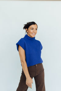 Elle Sweater (Blue) *XS-L*