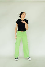 Load image into Gallery viewer, Tough Love Cargo Pants (green)