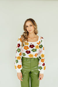 Once & Floral Sweater