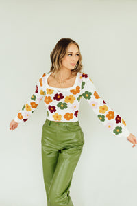 Once & Floral Sweater
