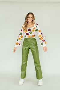 Once & Floral Sweater