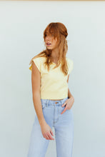 Load image into Gallery viewer, Gretchen Top (Yellow)