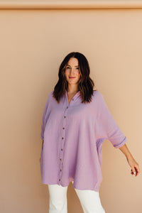Let’s Go Lavender Top