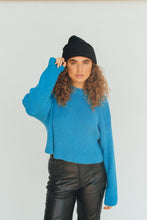 Load image into Gallery viewer, Bring It On Blue Sweater