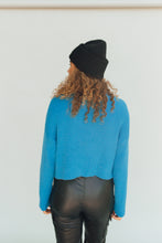 Load image into Gallery viewer, Bring It On Blue Sweater