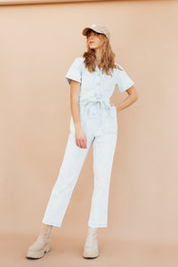 Hot girl Jumpsuit (Sky blue) *XS-L*