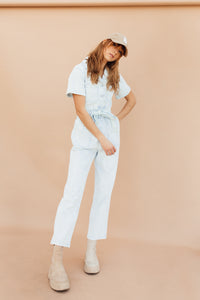 Hot girl Jumpsuit (Sky blue) *XS-L*