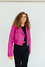 Load image into Gallery viewer, Pair with Pink Leather Jacket