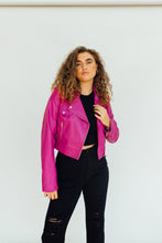 Load image into Gallery viewer, Pair with Pink Leather Jacket