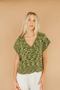 Heather Weather Top (Green)