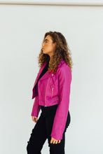 Load image into Gallery viewer, Pair with Pink Leather Jacket