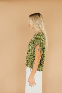 Heather Weather Top (Green)