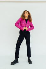 Load image into Gallery viewer, Pair with Pink Leather Jacket