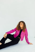 Load image into Gallery viewer, Pair with Pink Leather Jacket