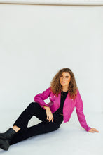 Load image into Gallery viewer, Pair with Pink Leather Jacket