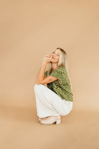Heather Weather Top (Green)