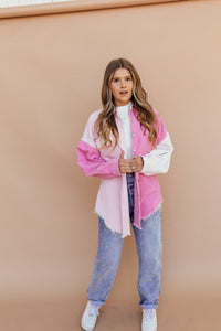 Bubble Gum Button Up *RESTOCKED*