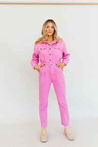 Think Pink Jumpsuit