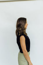 Load image into Gallery viewer, Cambridge Sweater Vest (Black) *RESTOCKED*