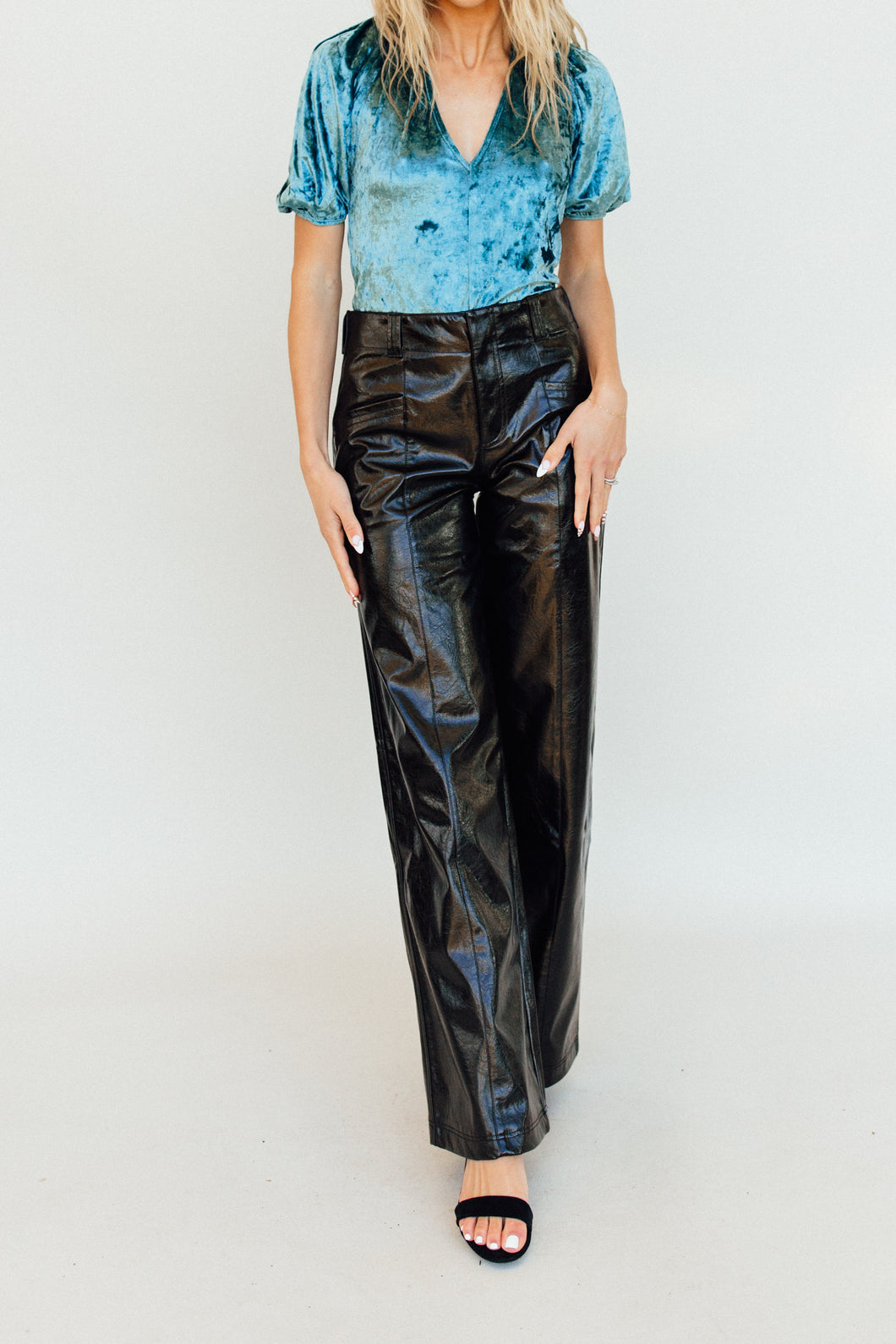 Star-Crossed Lovers Vegan Straight-Leg Pants (FREE PEOPLE)