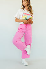 Load image into Gallery viewer, Pretty Pretty Pink Cargo Pants *RESTOCKED*