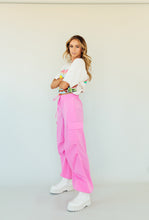 Load image into Gallery viewer, Pretty Pretty Pink Cargo Pants *RESTOCKED*