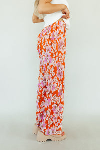 Find me in Floral Pants