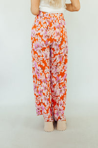 Find me in Floral Pants