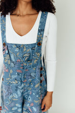 Load image into Gallery viewer, Happy as a Pattern Overalls (Blue Denim)