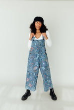 Load image into Gallery viewer, Happy as a Pattern Overalls (Blue Denim)