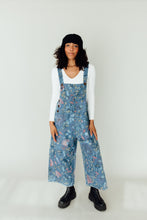Load image into Gallery viewer, Happy as a Pattern Overalls (Blue Denim)