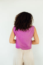 Load image into Gallery viewer, Cambridge Sweater Vest (Violet)