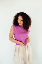 Load image into Gallery viewer, Cambridge Sweater Vest (Violet)