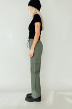 Load image into Gallery viewer, Go Cargo Pants (Dusty Green)